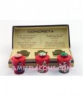 Concrète - Coffret de 3 urnes colorées