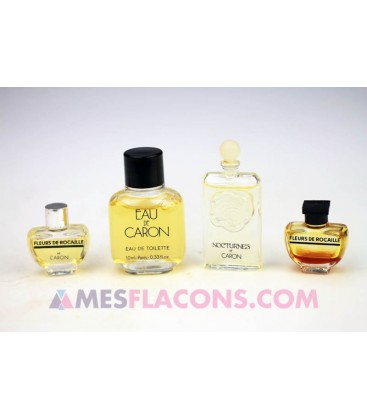 Lot de 4 miniatures féminines